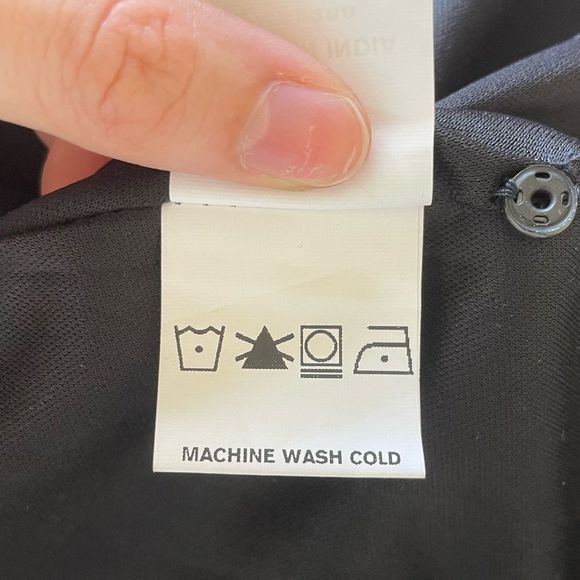 Eshakti Ruched Polka Dot Print Crepe Belted Dress Sz XL - Picture 11 of 13